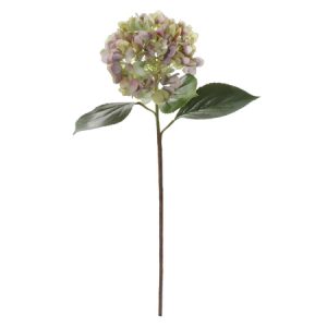 Grote blue green hortensia kunstbloem
