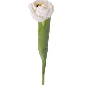 Niet van echt te onderscheiden witte kunsttulp