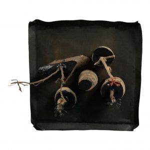 Wandobject natuurlijke materialen