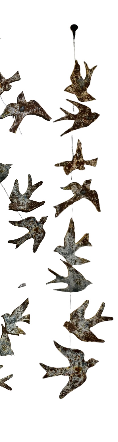 Wandobjecten-vogelguirlande-